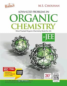 Balaji Advanced Problems in Organic Chemistry for JEE - 20th Edition, 2026