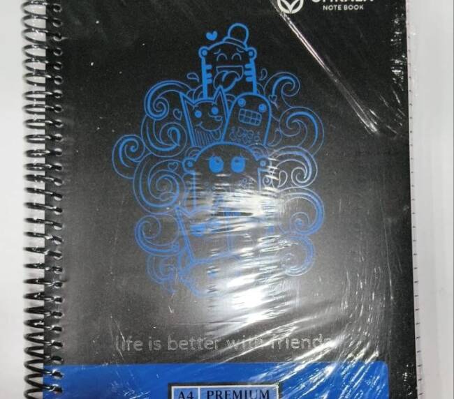 Omkala notebooks 500 Pages Spiral Notebook premium quality