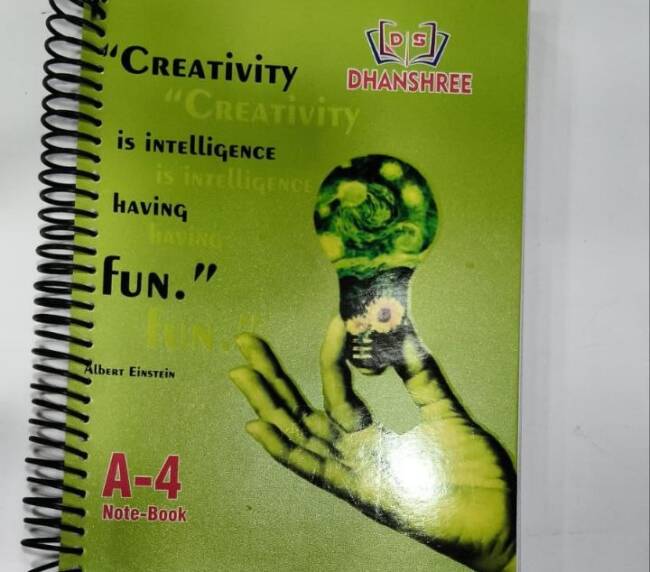 Dhanshree Notebook Spiral Notebook 400 Pages Medium Quality