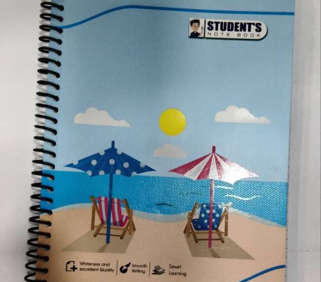 Student's Notebook Spiral Notebook 300 Pages Medium Quality