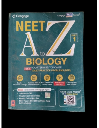 (old edition) Cengage NEET A to Z Biology chapter & topic wise daily practice problems
