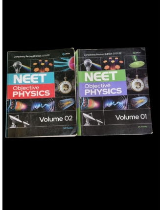 (old Edition) Arihant NEET Objectives PHYSICS Vol. 1 & 2 Combo by DC Pandey