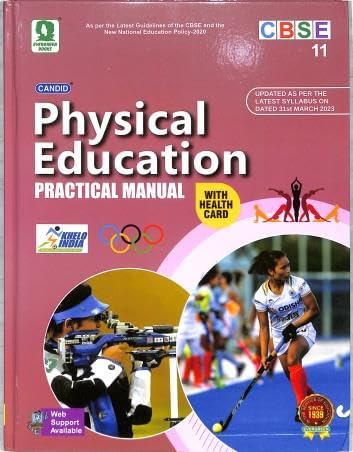 Evergreen Candid Physical Education Practical Manual CBSE Class 11th By Sanjay Kundra