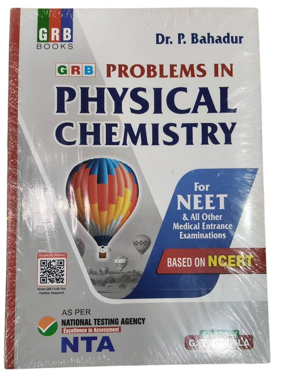 GRB Problems in Physical Chemistry for NEET & All Other Medical Entrance Examinations |  Dr. P. Bahadur | Based On NCERT