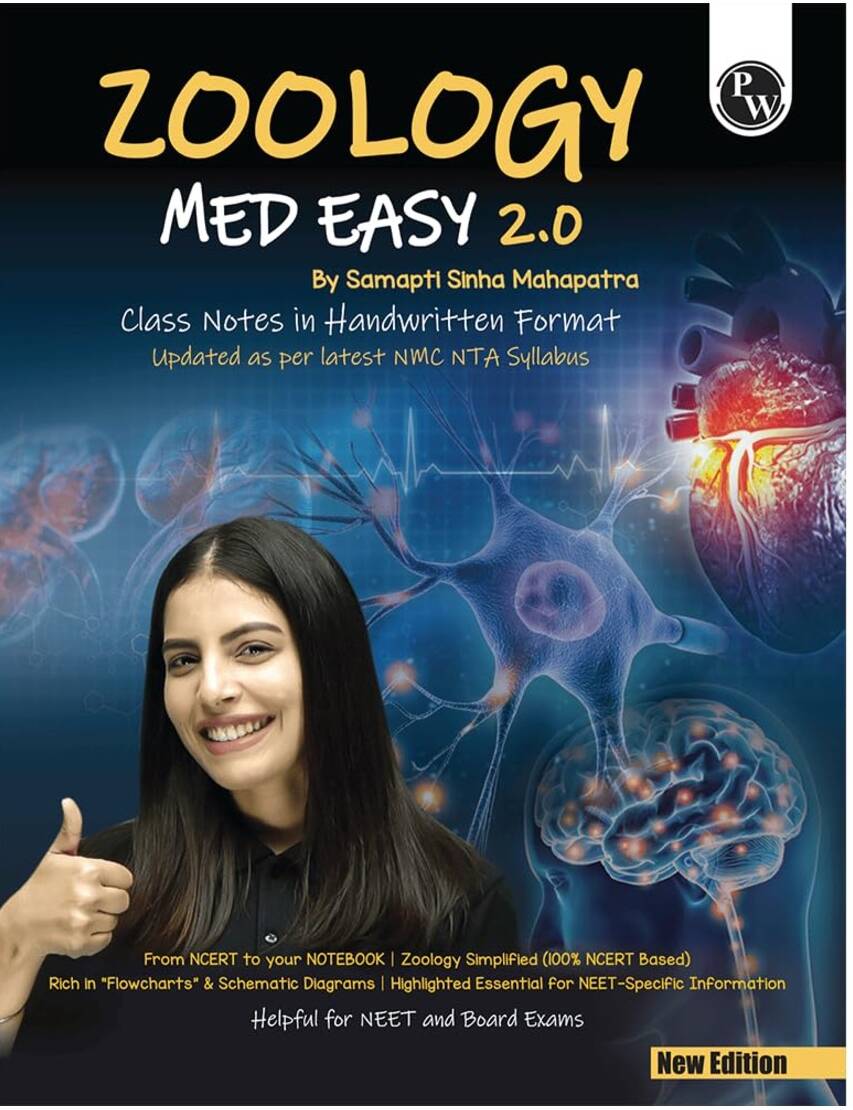PhysicsWallah Zoology Med Easy 2.0 Class Notes In Handwritten Format By Samapti Sinha Mahapatra For NEET & Board Exams